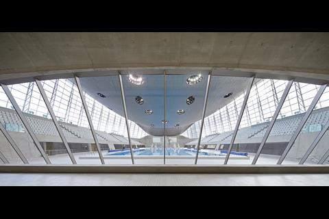 Zaha Hadid Architects' Aquatics Centre legacy mode